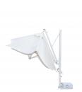 Parasol d�port� pour restaurant Galileo Starwhite ou Inox SCOLARO