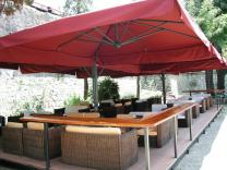 Double parasol Alu Double Scolaro SCOLARO