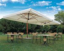 Double parasol Alu Double Scolaro SCOLARO