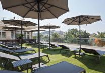 Parasol piscine hotel restaurant terrasse carr 200x300cm rectangle 2x3m 3x4m rond 3.5m